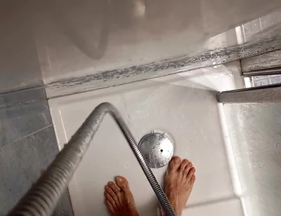 The Pig Shows You His Cumshot After Jerking off and Takes a Shower for You