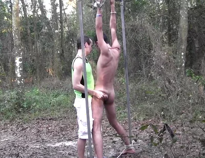 Captive Jacked in the Woods