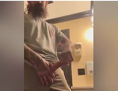 Jerk & Cum In Bathroom At Work Cum With Me Bro