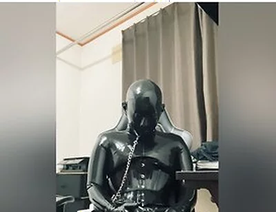 Rubber Fetish Hot Masturbation