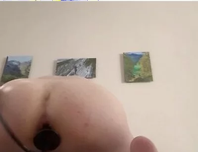 Anal Hole Stretching With Inflatable Toy