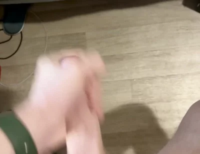 Solo Cumming. Big Load and Huge Mess