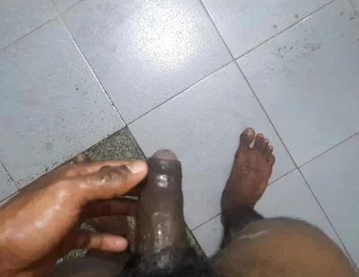 Masturbating in the Bathroom