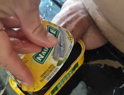 Canned Penis Recipe with Edible Oil.