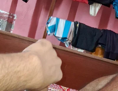 The Young Boy From the Desi Village, Full of Enthusiasm, Is Having Sex with His Hands.