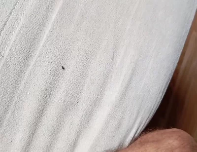 The Guy with His Cock Full of Semen After Cumming I Go Out to the Street with His Stained Pants