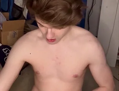 Huge New Years Cumload From My Big Twink Cock!