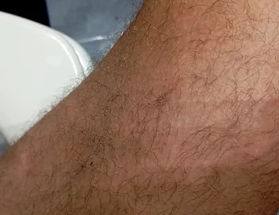 The Dirty Guy Shows You His Flaccid Cock Full of Semen and Cleans the Cumshot From the Previous Vide