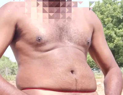 Outdoor Field Nude - Sexy Indian Young Man Acting Funny Masturbating