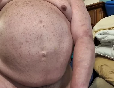 Stroking My Fat Cock