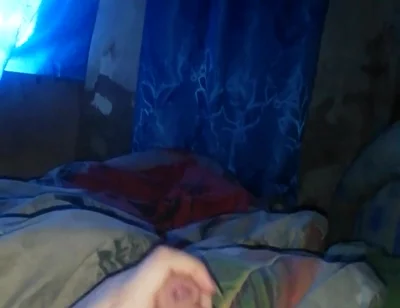 Masturbating