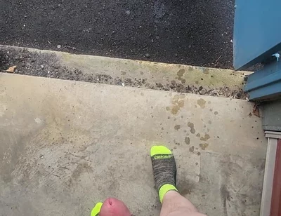 Almost Caught Enjoying the Storage Unit