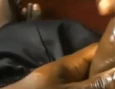 Squeezing Stroking My BBC Cumming