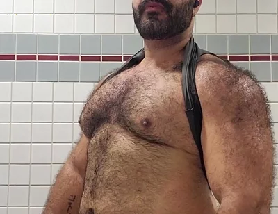 Man in Bathroom