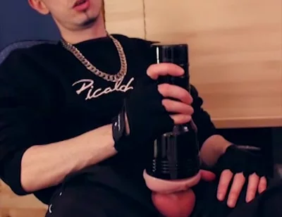 Chav Fleshlight Fuck and Smoke