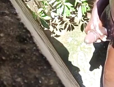 Hot Sunny Day Dick Massage Gone Wild