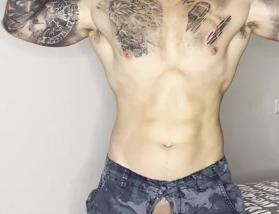 My Military Big Cock Can Cums with No Touch