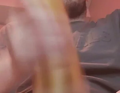 Hot Cumshot Top View