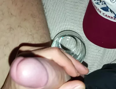 The Rich Big Cock Fucked the Glass Hard and the Internal Cumshot Was Massive