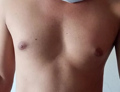First Time Smelling Red Swim Trunks