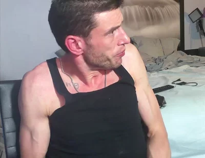 Big Load at the End, Intense Eyes Facial Expression Throughout