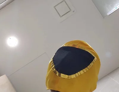 Wrestler in Toilet