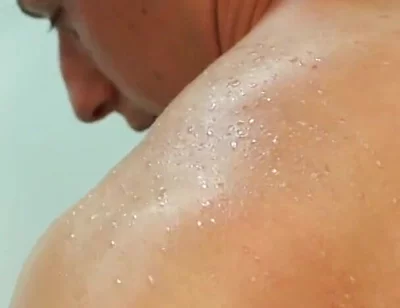 Shower with a Huge Cock and Dildo