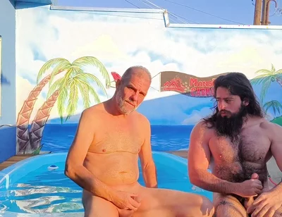 I Caught It in the Act My Stepfather Making Out with His Friend in the Pool