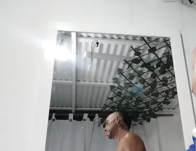 Cum in Front of the Mirror