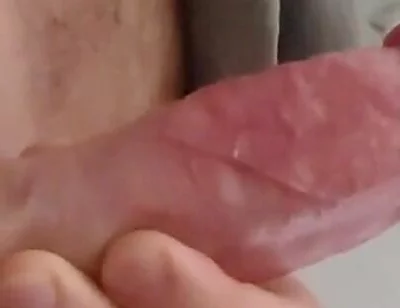 Milking My Cock with a Ring on My Balls