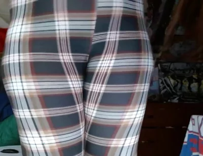 Fat Sissy Cosmicjones88 Shakes Big Ass in Leggings and Without