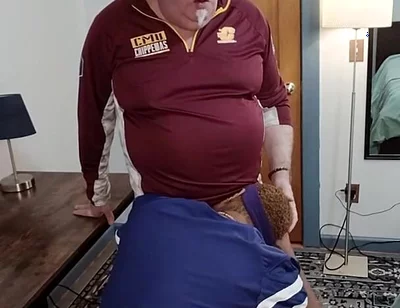 Caoch Teaches Kennie Jai How to Handle Balls