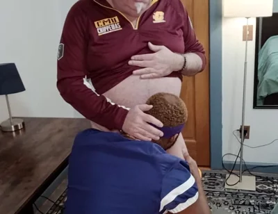Caoch Teaches Kennie Jai How to Handle Balls