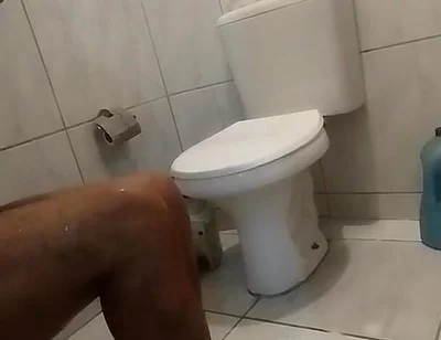 Filming Colleague in the Bathroom
