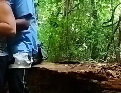Passenger Caught the Bus Driver in the Woods