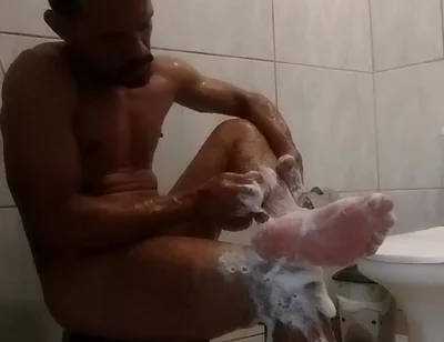Filming Colleague in the Bathroom