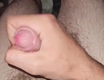 Wanking and slipping a finger in my ass