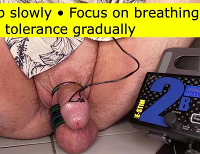 E-stim Tutorial: Bipolar Magictrode Glans Stimulation