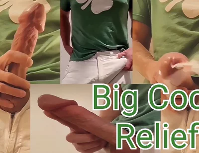 Big Cock Relief From Massive Cumshots