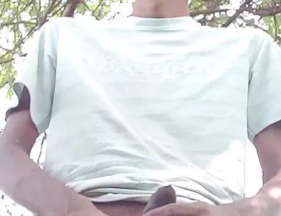 Outdoor Masturbation and Cumming