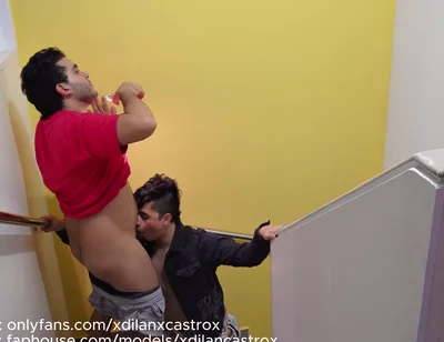 Cruising with Twink From the Building Who Loves to Suck Cock