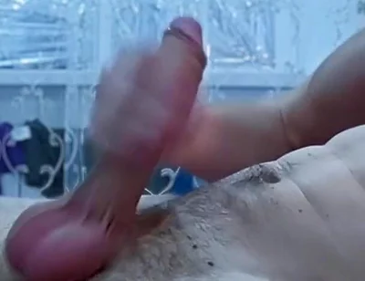 A Pleasure for the Eyes, a Guy with a Beautiful Body Brings His Big Cock to Orgasm and Cums