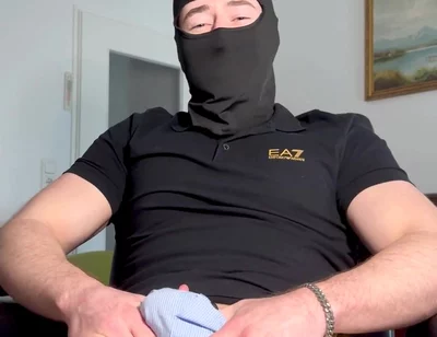 German Stepdaddy Unpacks His Bulge in Hugo Boss Boxers