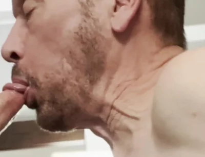 Stepdaddy Get Sucked and Fucked Two Loads of Cum