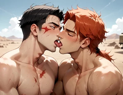 Unleash the Gay Muscle Cumshot Storm in the Desert - the Greatest and Hottest XXX!
