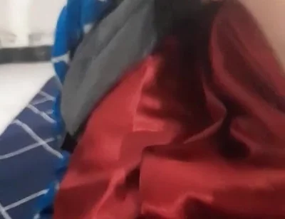 Wearing Mini Satin Skirt Inside Shorts