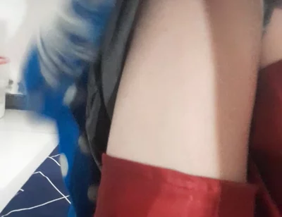 Wearing Mini Satin Skirt Inside Shorts