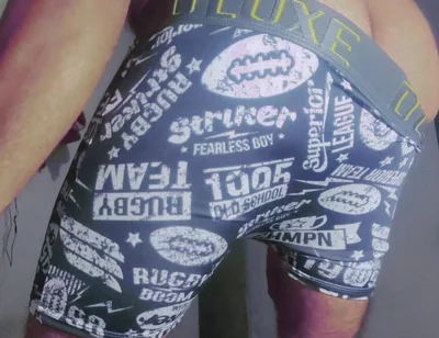 Gray Boxer and White Socks (video 1)