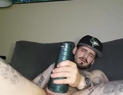 Young Hot Stud and His Fleshlight Part 3