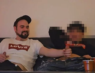 Straight Turkish Buddy First Time Seduced to a Mutual Jerkoff and Blowjob by a Guy